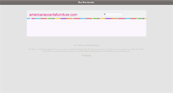 Desktop Screenshot of americanaccentsfurniture.com